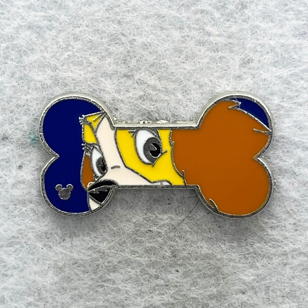🔮 5/$25 Disney Lady And The Tramp Bone Pin